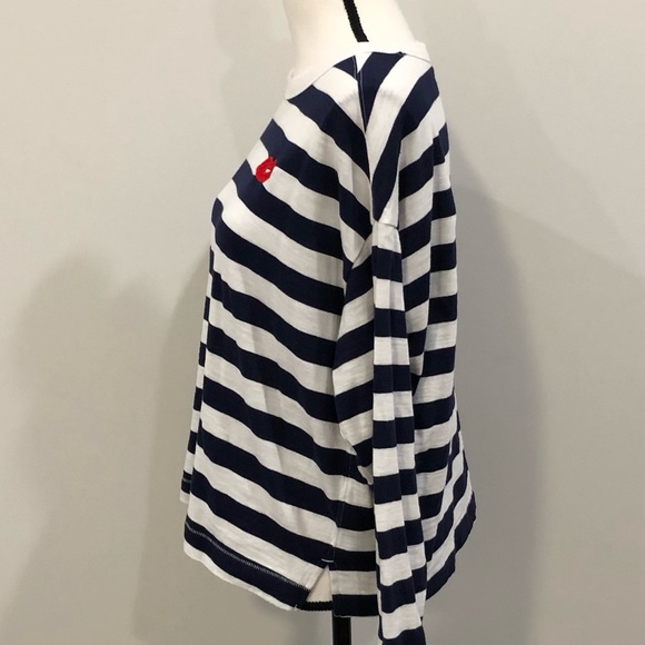 Old Navy Striped Crop Top - Picture 3 of 4